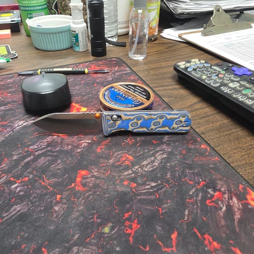 Customer photo review of Vosteed Vombat EDC Knife M390 2.92"