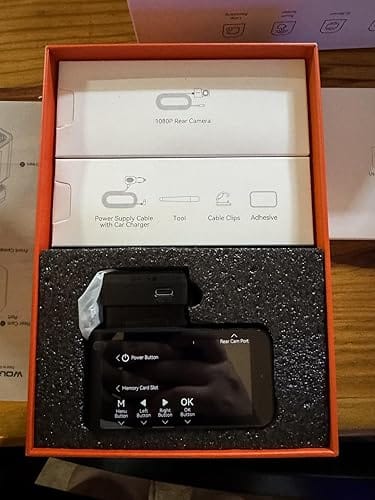 Customer photo review of WOLFBOX X3 2.5K 60FPS STARVIS 2 IMX675 with ADAS  Mini Dash Cam
