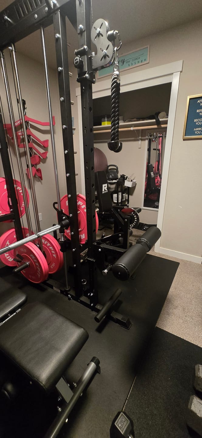 Customer photo review of RitFit LDM1 Lat Pulldown Attachment (Only for M1 PRO)