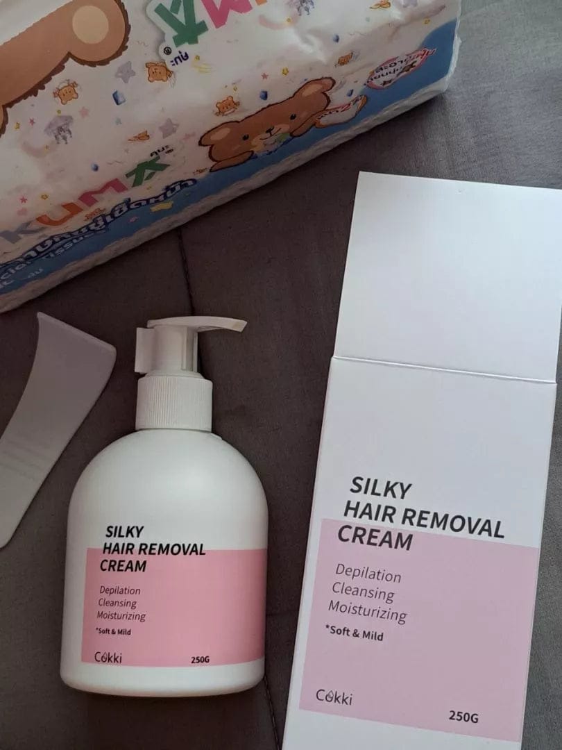 Customer photo review of Silky Hair Removal Cream 250g