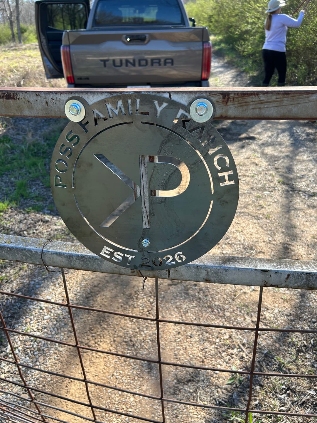 Customer photo review of Your Own Brand! - Custom Metal Signs Outdoor