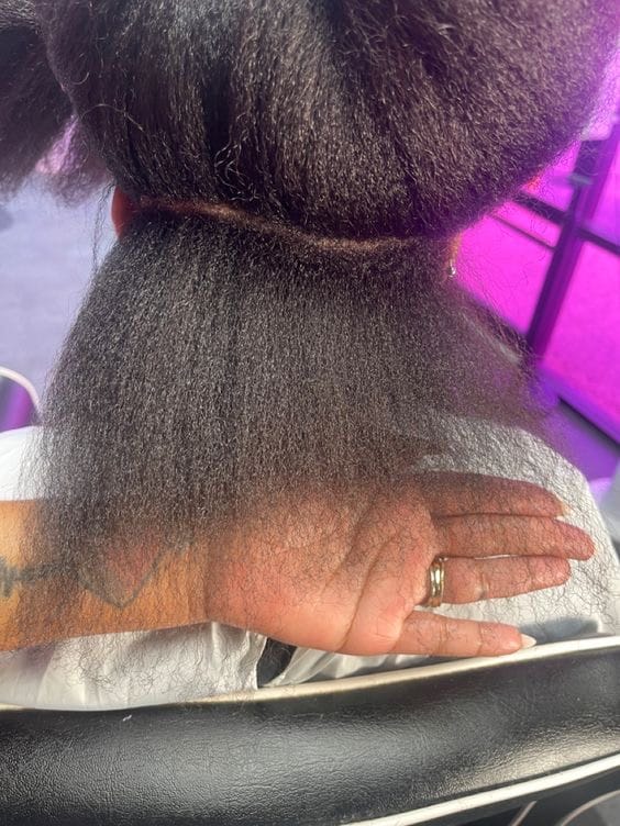 Customer photo review of Extreme Hair Growth Oil