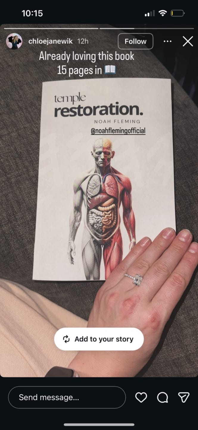 Customer photo review of Temple Restoration Ebook