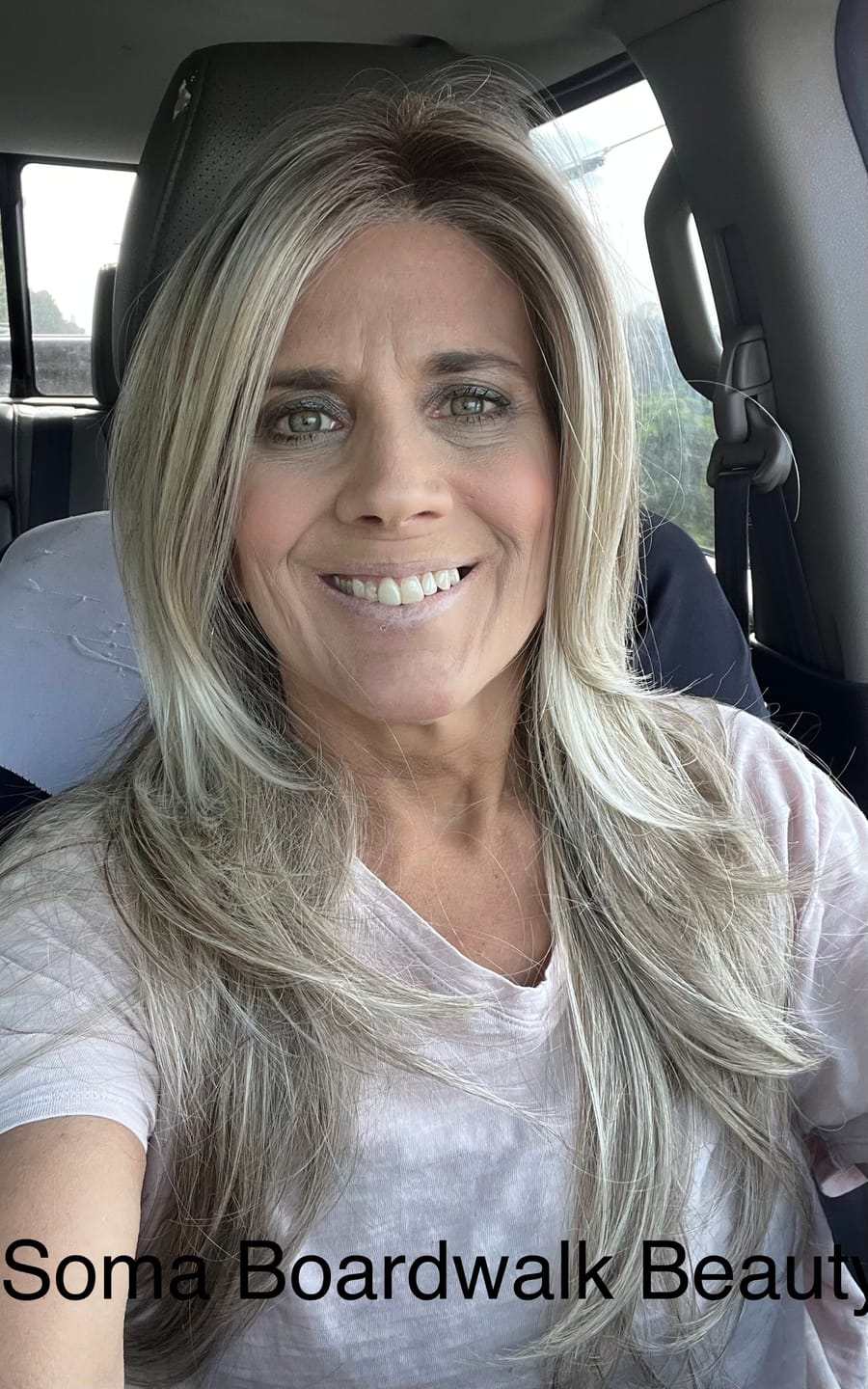 Customer photo review of BOARDWALK BEAUTY - Toasted Coconut Blonde