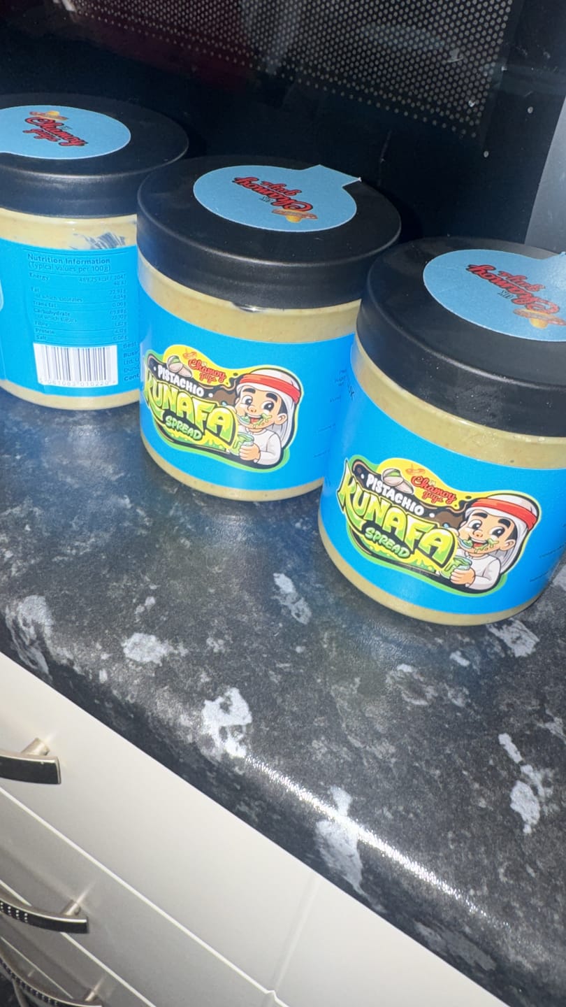 Customer photo review of Dubai Chocolate Lemon Cake Spread | Kunafa Stack’d Selection | CHOOSE YOUR FLAVOUR