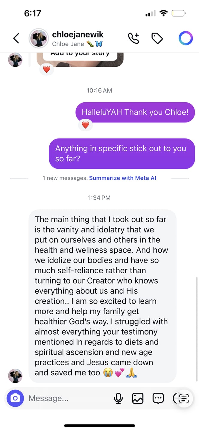 Customer photo review of Temple Restoration Ebook