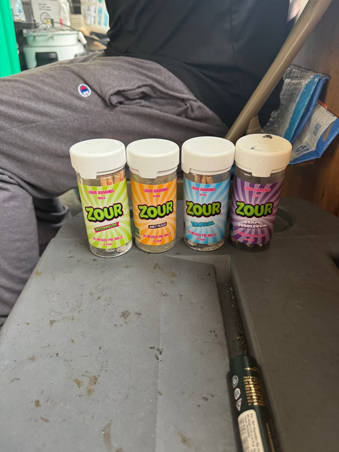 Customer photo review of BLUE RASPBERRY LEMONADE 2-PACK PRE-ROLLS