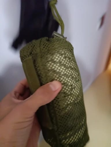Customer photo review of Tactical MOLLE Foldable Water Bottle Pouch