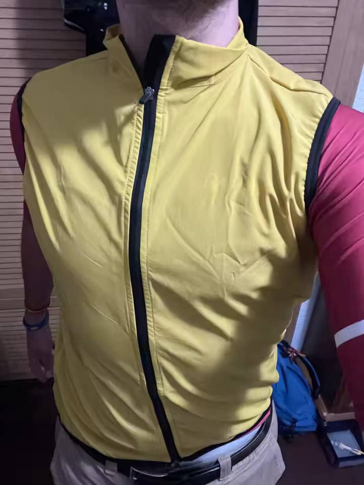Customer photo review of Ultra-Light Windproof Cycling Vest