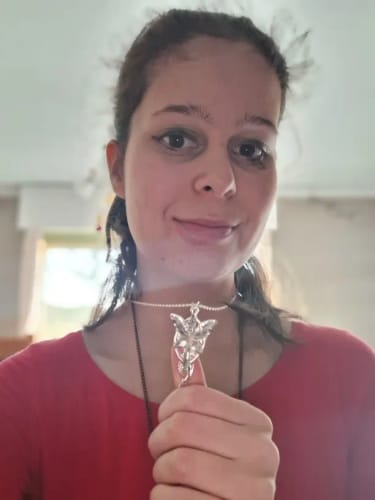 Customer photo review of Evenstar Necklace