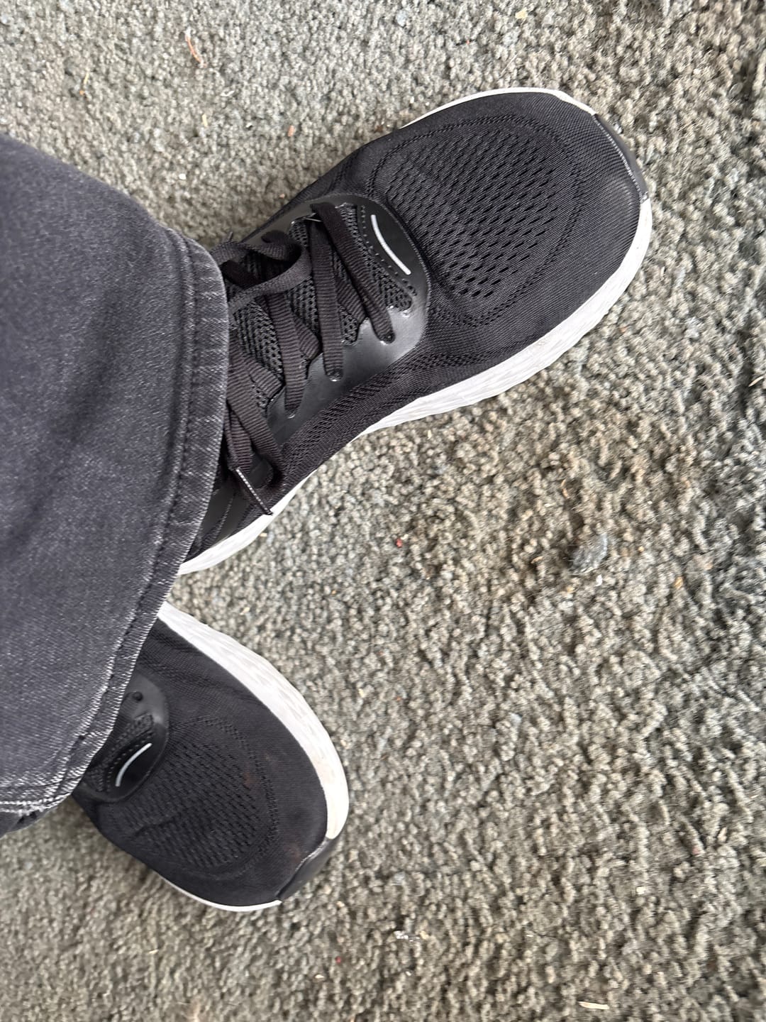 Customer photo review of Flow - Wide Toe Box Tennis Shoes (Unisex)