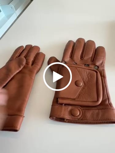 Customer video review of Cargo Gloves- Cognac
