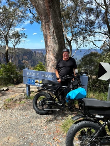 Customer photo review of Handlebar Mirror