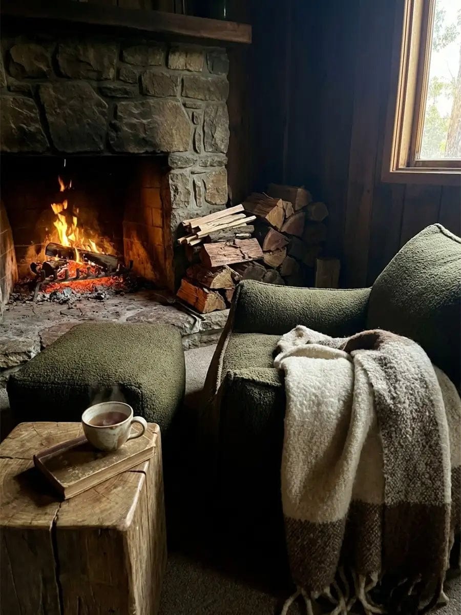 Customer photo review of DODO BEAN BAG - TEDDY FLEECE DARK OLIVE