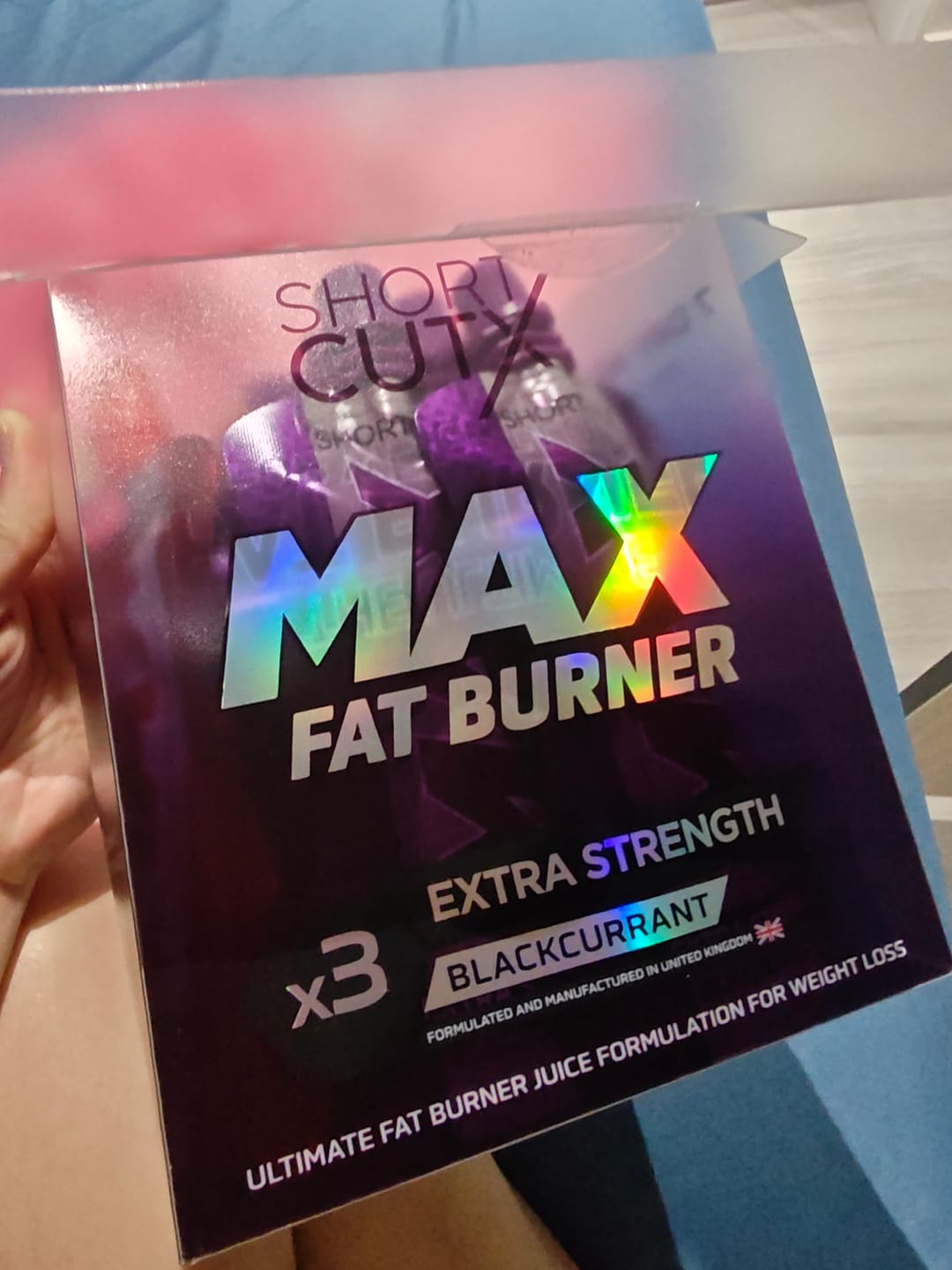 Customer photo review of Shortcutx Night Fat Burner Juice