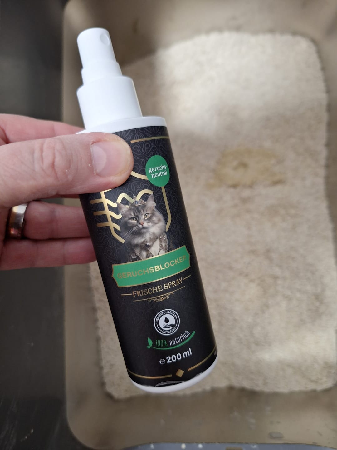 Customer photo review of Geruchsblocker Frischespray