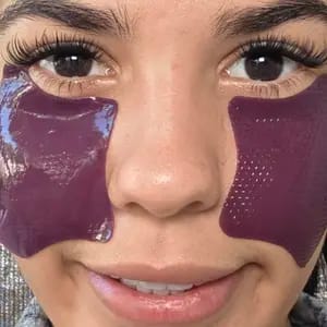 Customer photo review of PDRN Eye Care Set (Eye Patches + Eye Cream)