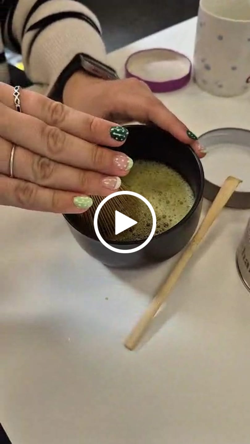 Customer video review of Té Matcha Vainilla Premium