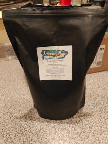 Customer photo review of Organic Goat Milk Powder