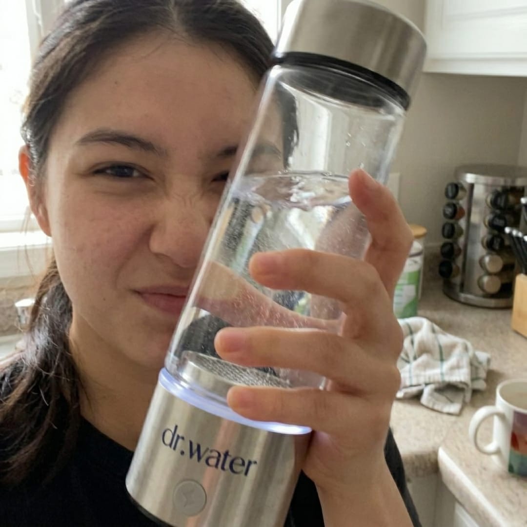 Customer photo review of Dr.Water HydroBottle - 3000ppb Hydrogen Water Bottle