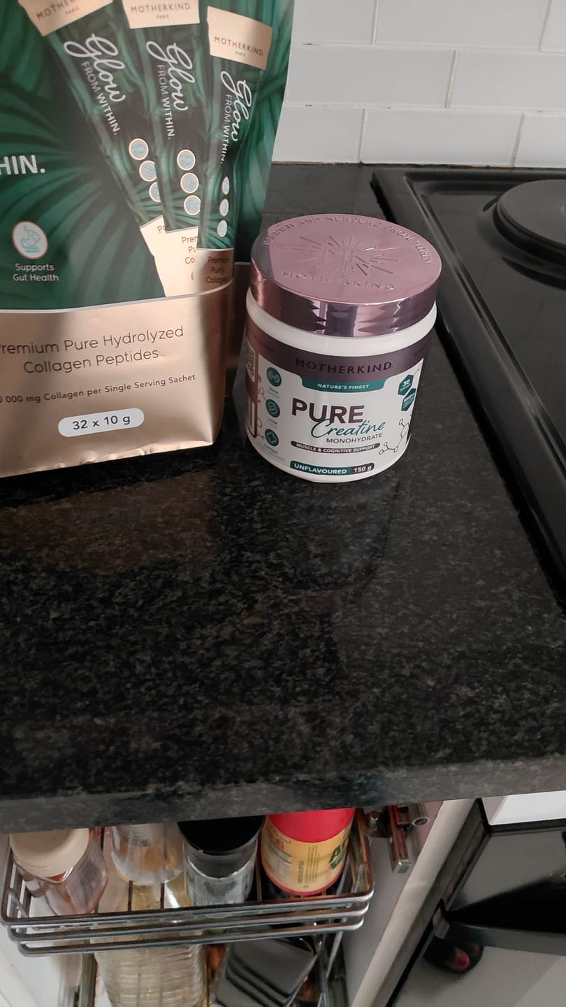 Customer photo review of Creatine Monohydrate