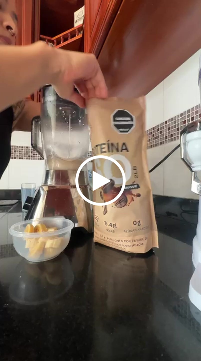 Customer video review of Proteína Aislada ISO - Café