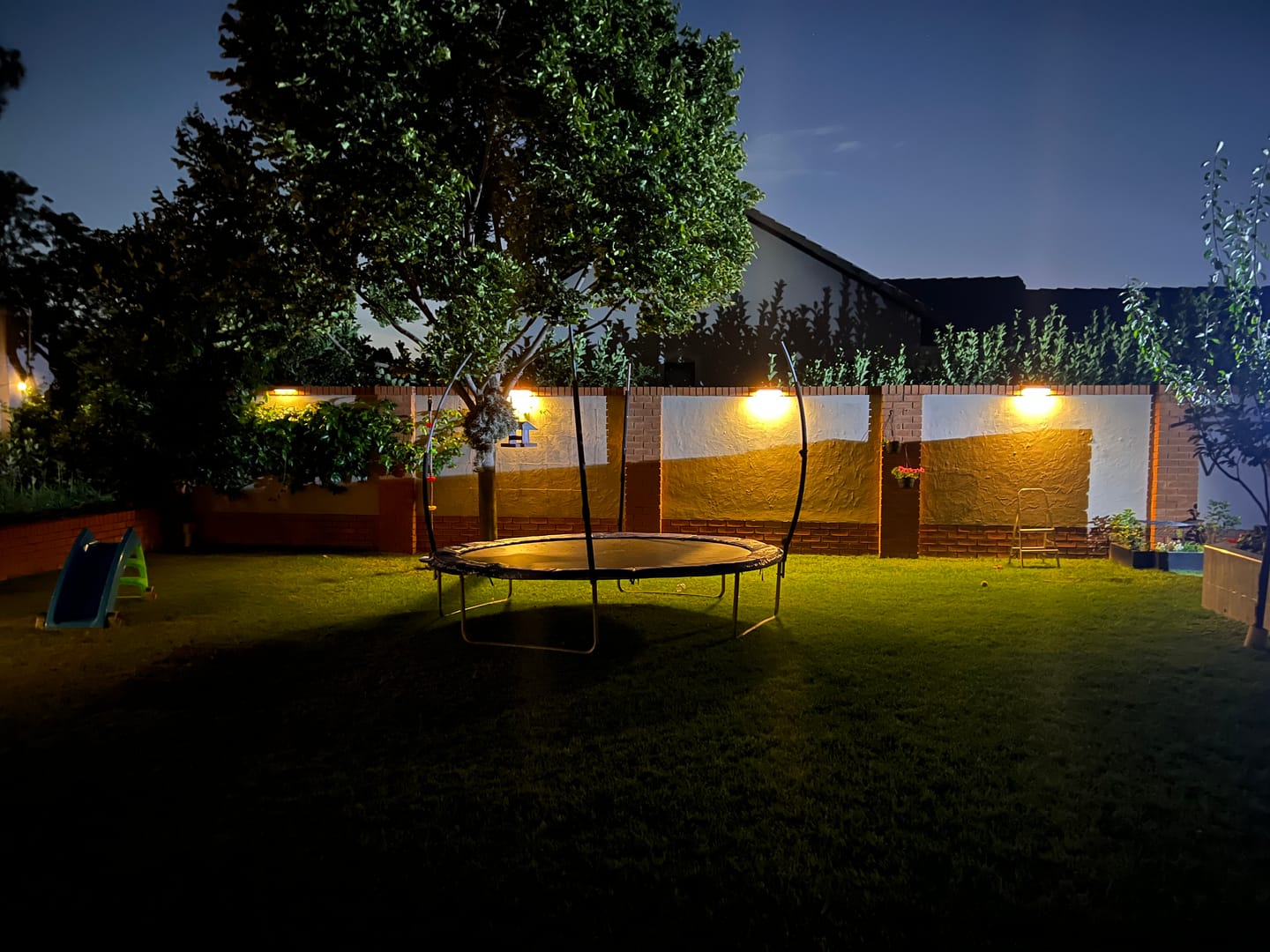 Customer photo review of Solar Wall Light with Motion Sensor