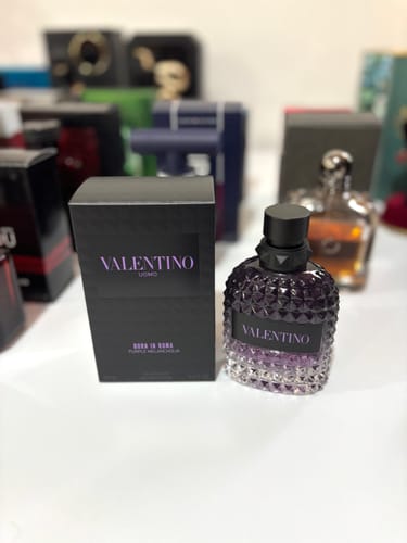 Reseña con foto de un cliente sobre Perfume Valentino Uomo Born in Roma Purple Melancholia 100ML EDT