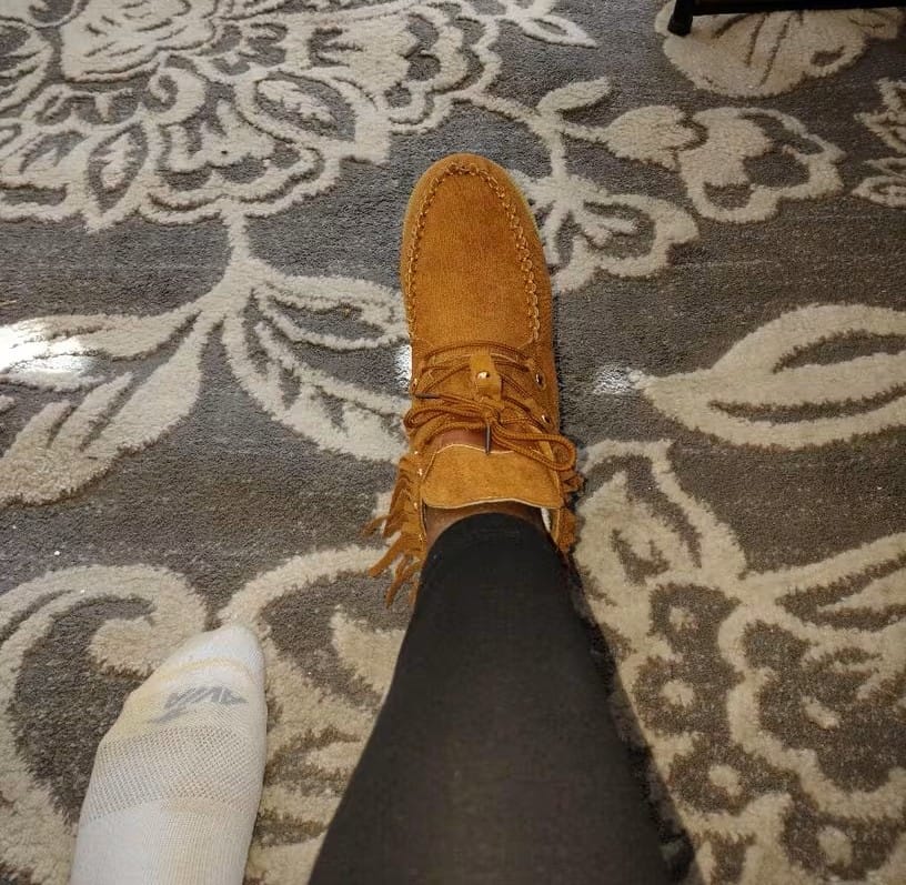 Customer photo review of Last Day 50% OFF-Women's Chelsea Ankle Boots