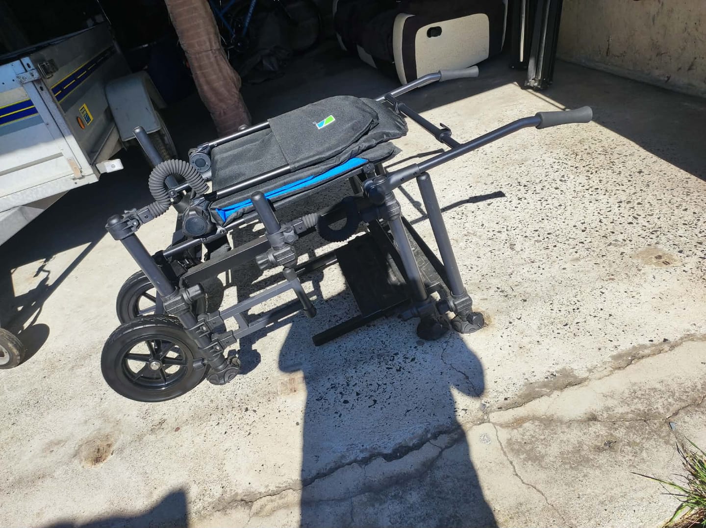 Customer photo review of ABSOLUTE 36 FEEDER CHAIR WHEEL KIT