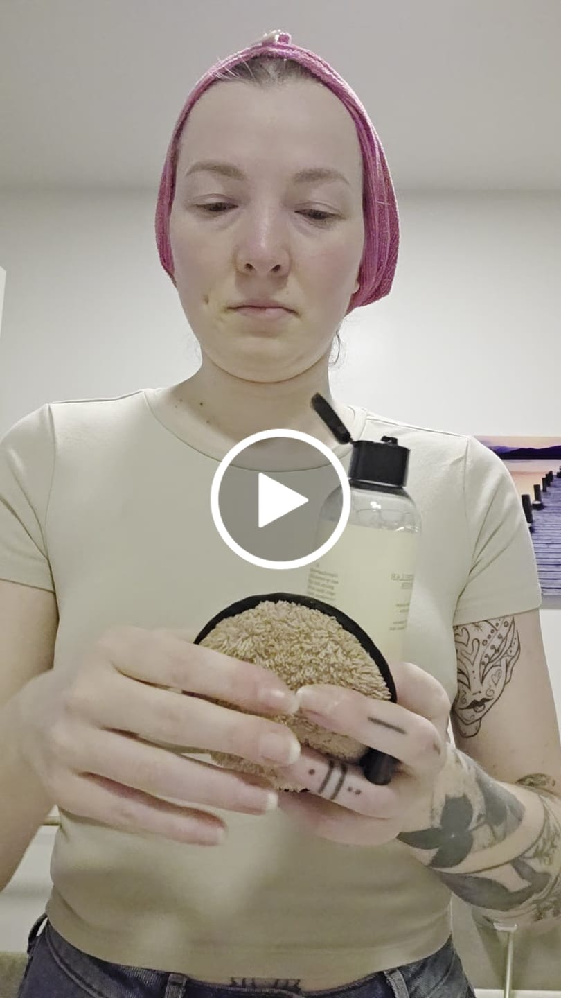 Customer video review of Micellar water