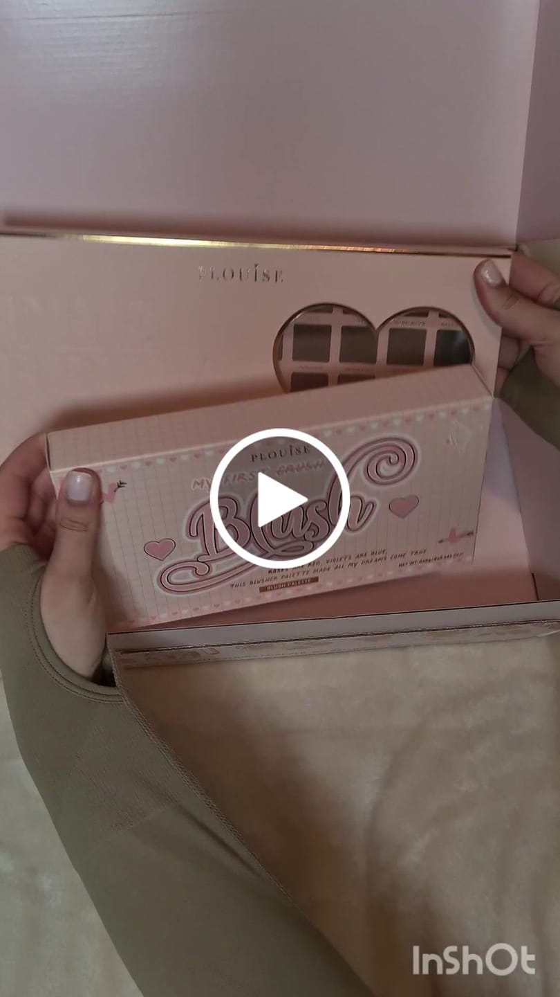 Customer video review of P.Louise My First Blush Palette