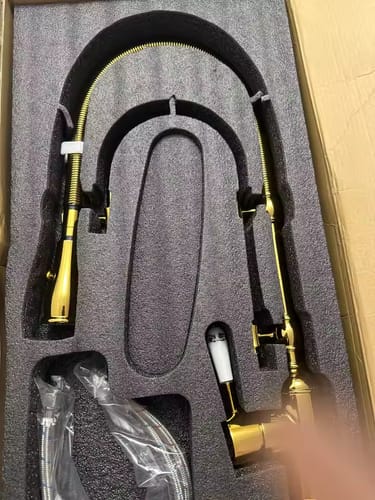 Customer photo review of Visby - 360° Pull-Out Kitchen Faucet  with Spring Spout Hot & Cold Mixer