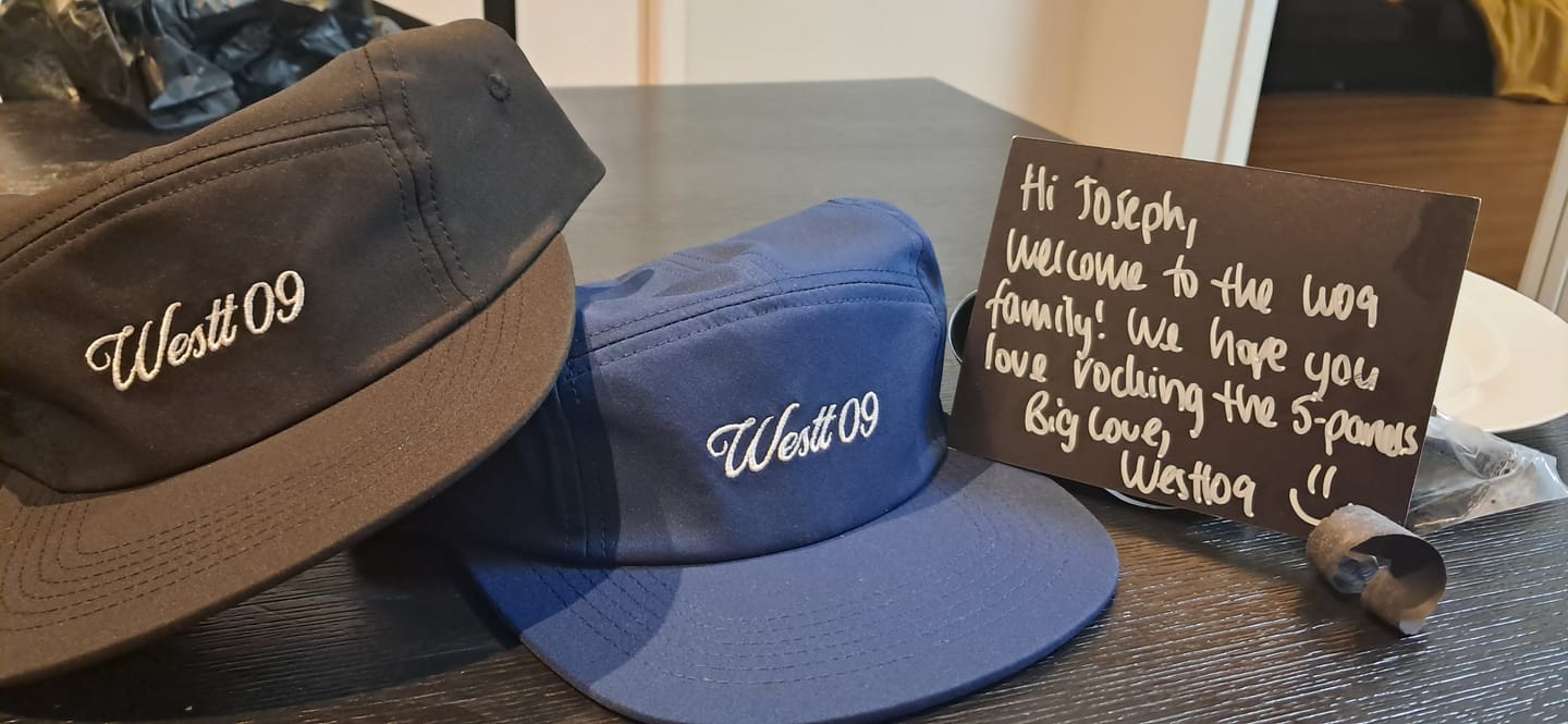 Customer photo review of 5 Panel Nylon - Navy Blue