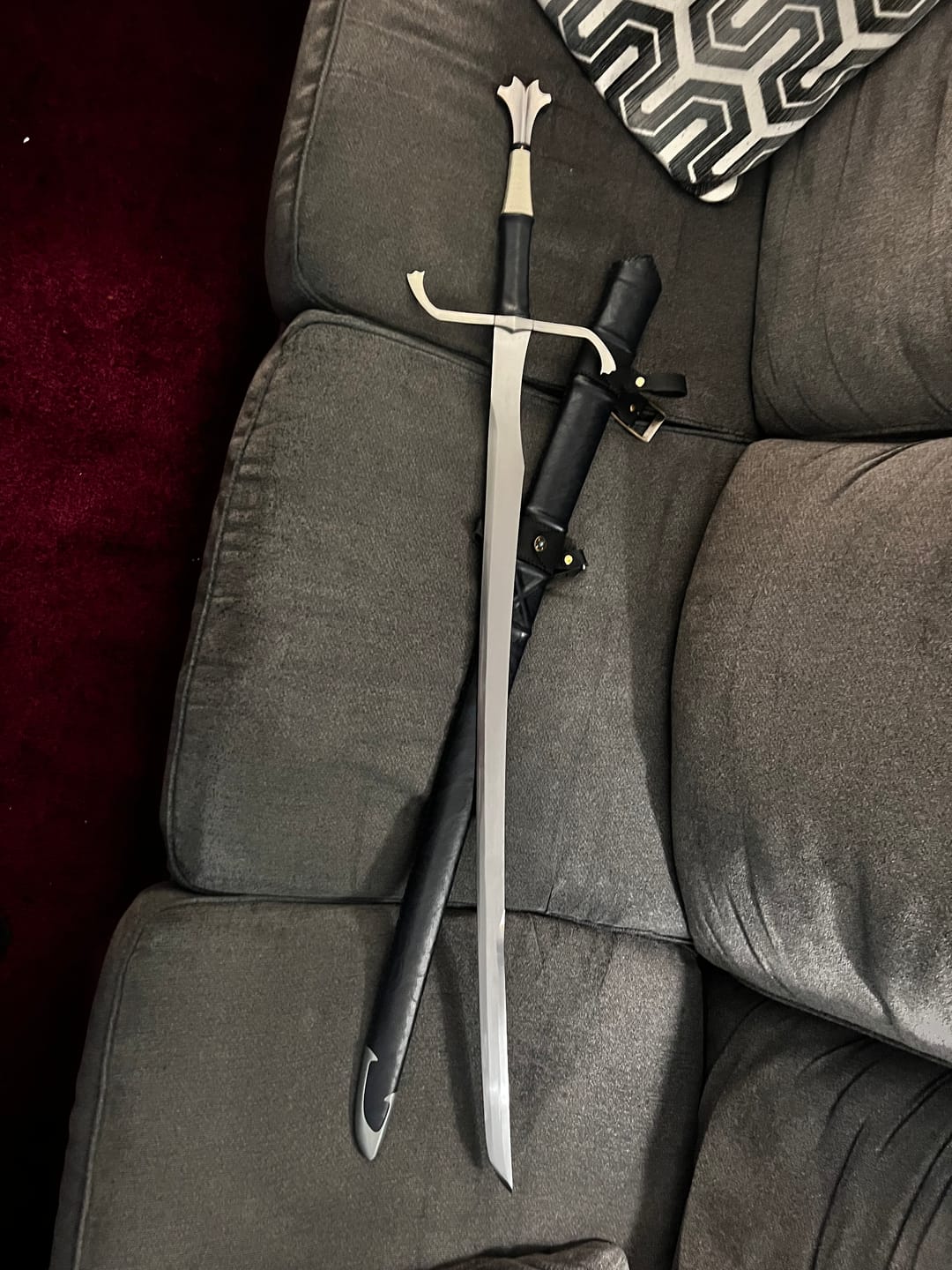 Customer photo review of The windlash Medieval Sabre