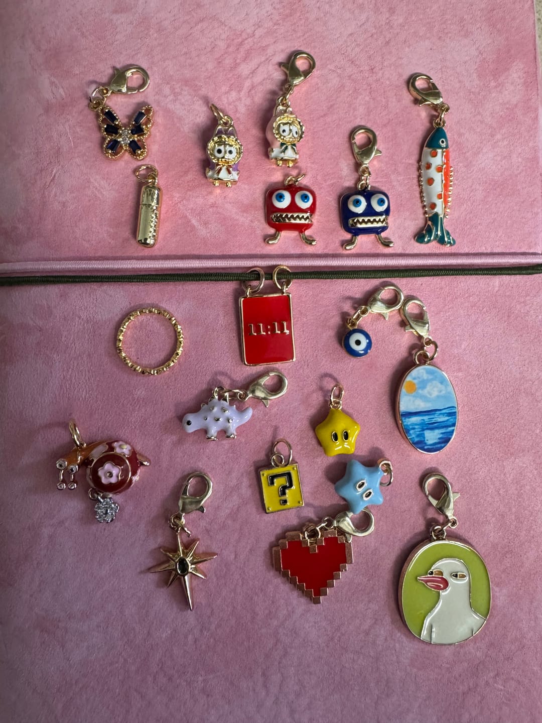 Customer photo review of 5 CHARM BUNDLE - Pick Your Charms TT LIVE