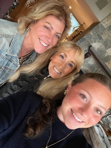 Reviewer's smiling granddaughter shows off her healthy tan after using Neptune Grass Fed Tallow Sunscreen.