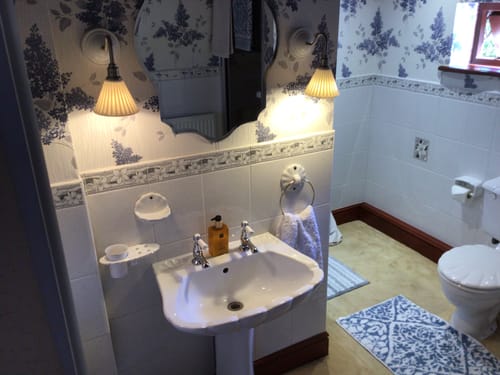 Customer photo review of Hudson Reed White Topaz With Lever Basin Taps - Chrome / White - BC301DL