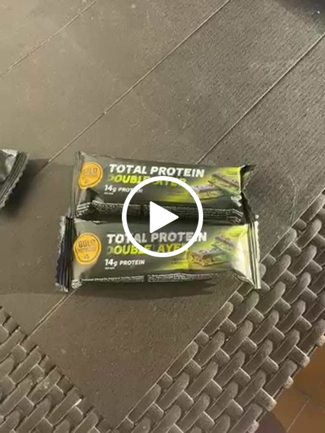 Customer video review of Double Layer Protein Bar