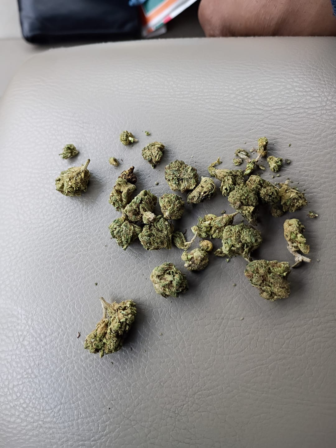 Customer photo review of Jager Sour Diesel - 28 Grams Littles - Sativa