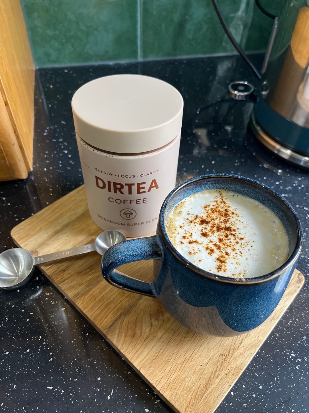 Customer photo review of DIRTEA Coffee