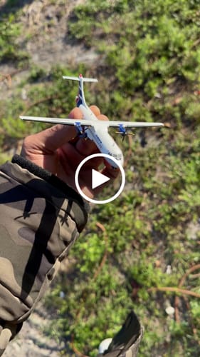 Customer video review of GEMINI CUBANA ATR72-200 1/200