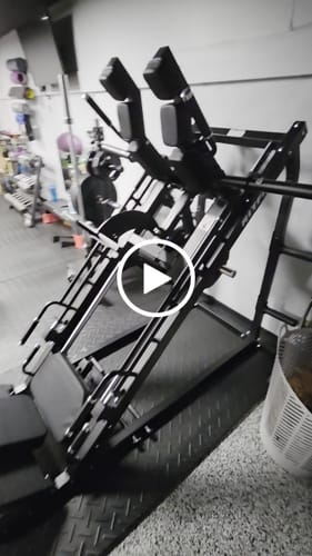 Customer video review of RitFit GAZELLE 3-in-1 Leg Press Hack Squat Machine for Home Gym