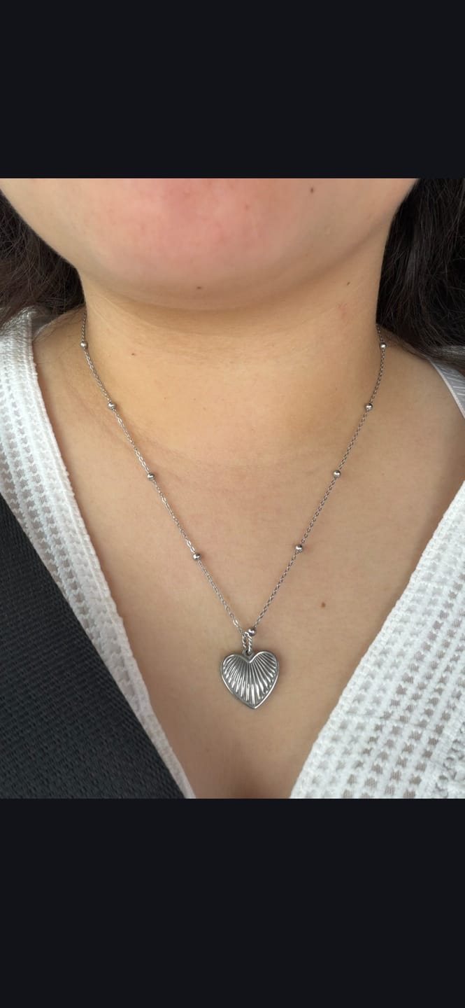 Customer photo review of Butterfly Symbol Necklace