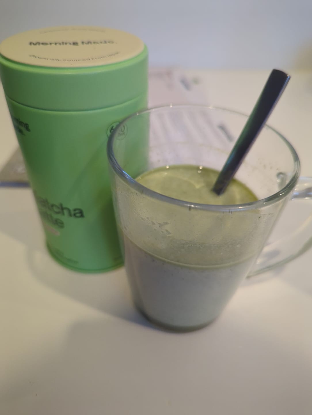Customer photo review of Original Matcha Latte
