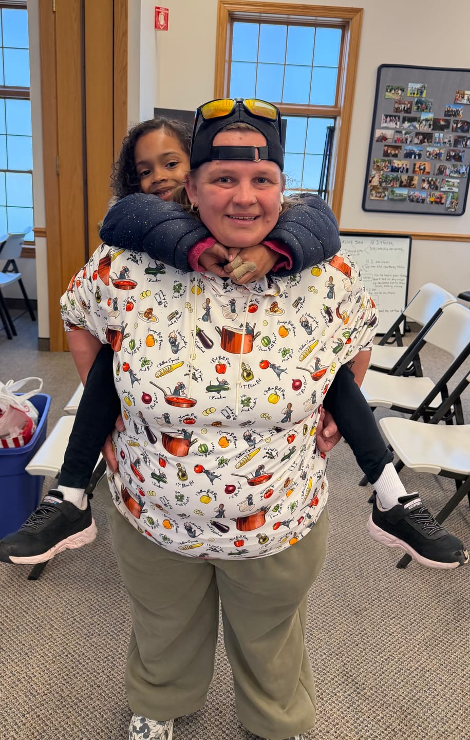Customer photo review of Disney and Pixar Ratatouille "Bon Rat-Pétit" – Performance Hoodie