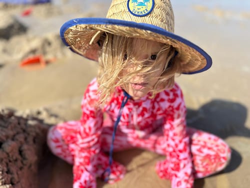 Customer photo review of SIDNEY FULL COVERAGE KIDS SWIM SUIT - EVERYTHING'S ROSIE