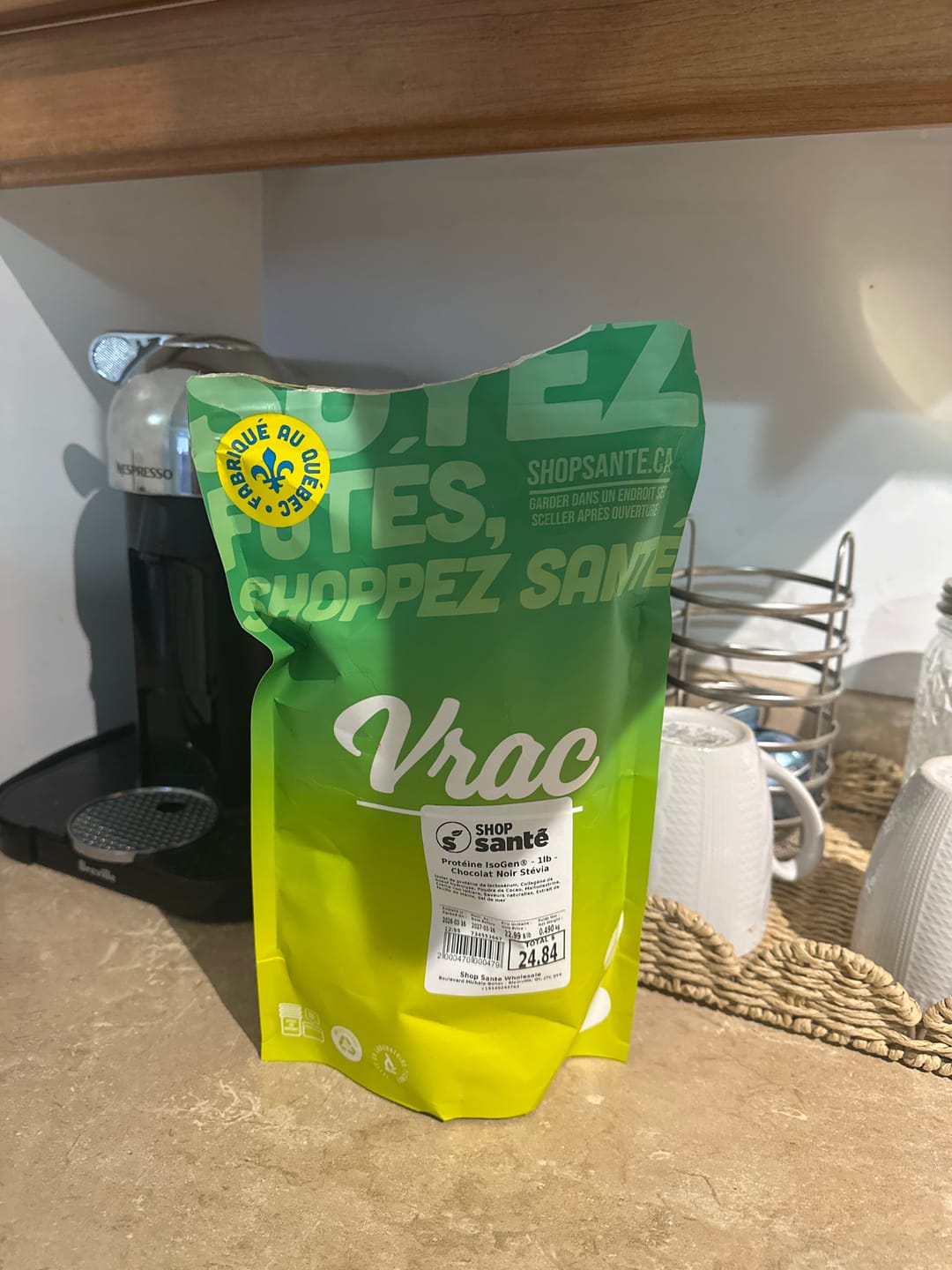 Customer photo review of VRAC - Protéine IsoGen® - 1lb