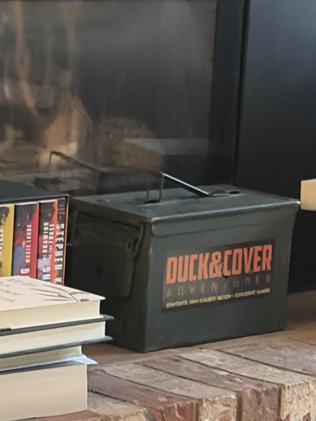 Customer photo review of Duck & Cover Ammo Can