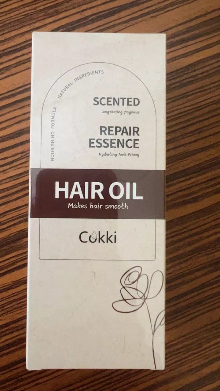 Customer photo review of Scented Repair Essence Hair Oil 100ml